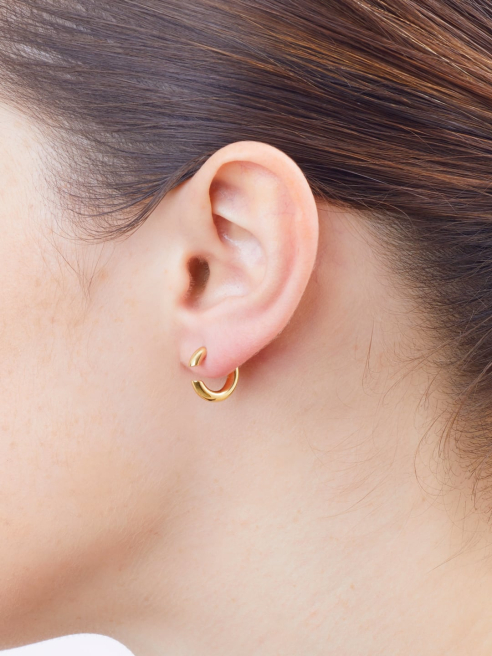 MARIA BLACK - DISRUPTED 14 EARRING - GOLD