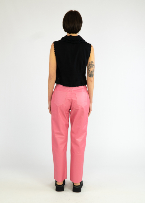 TACH - DILMA LEATHER PANT - PINK