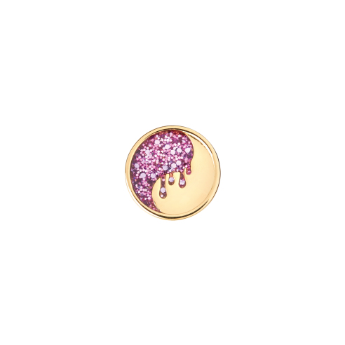 MARIA BLACK - Detox Coin Lilac Glitter Gold