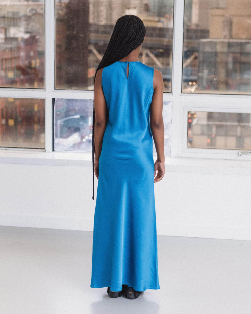 BASERANGE - Dydine Tank Dress - Ecovero Satin