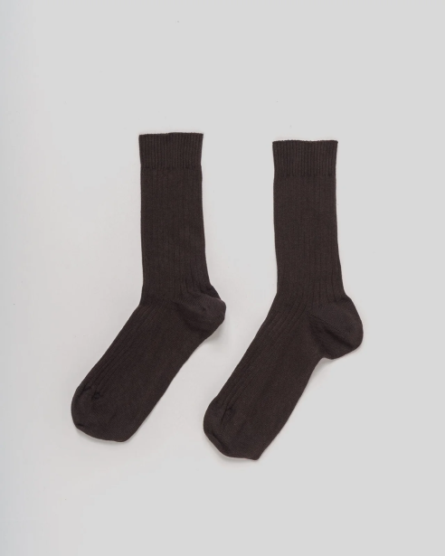 BASERANGE - Rib Overankle Socks - Tactile