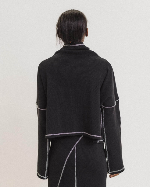 BASERANGE - Camer Turtleneck - Organic Cotton Rib
