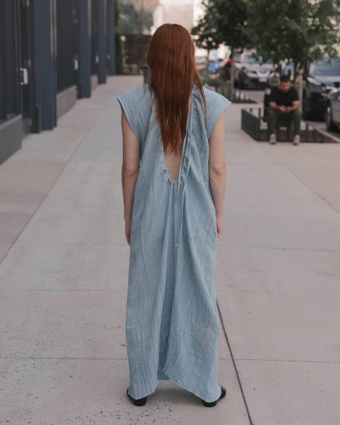 BASERANGE - Max Dress - Crinkle Linen Regular price