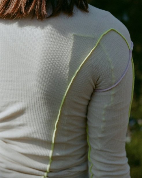 Baserange - Omato Turtle Neck - Undyed