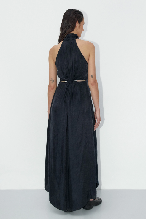 MIISTA - Akil Black Long Dress