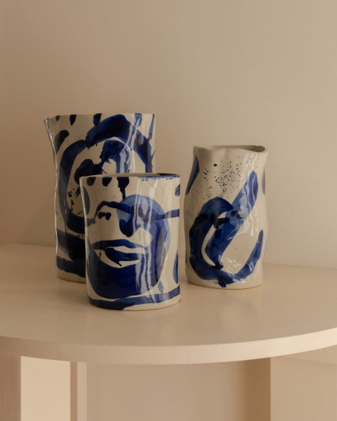 SERAX - Vaso S blu Sophia