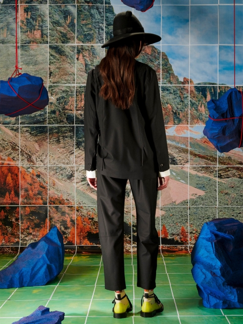 HENRIK VIBSKOV - BACKPACK BLAZER - TROPICAL BLACK