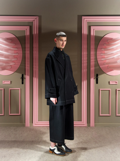 HENRIK VIBSKOV - Dimout Coat - Black
