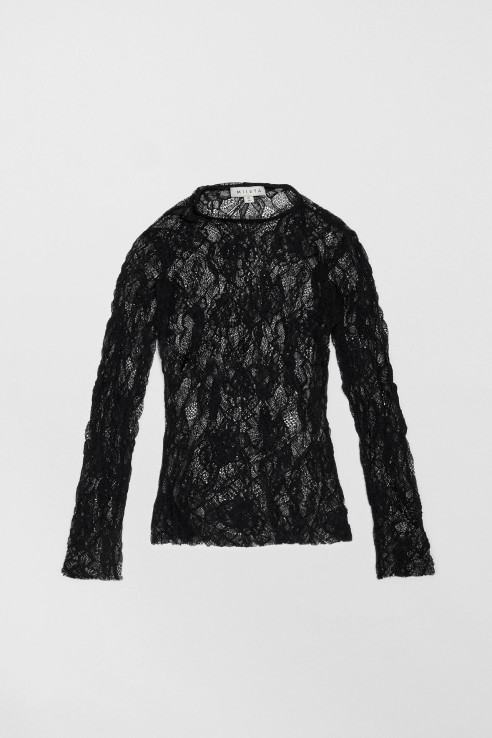 MIISTA - Isela Lace Black Top