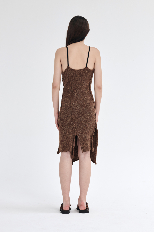 MUNDAKA - Xipe dress - brown