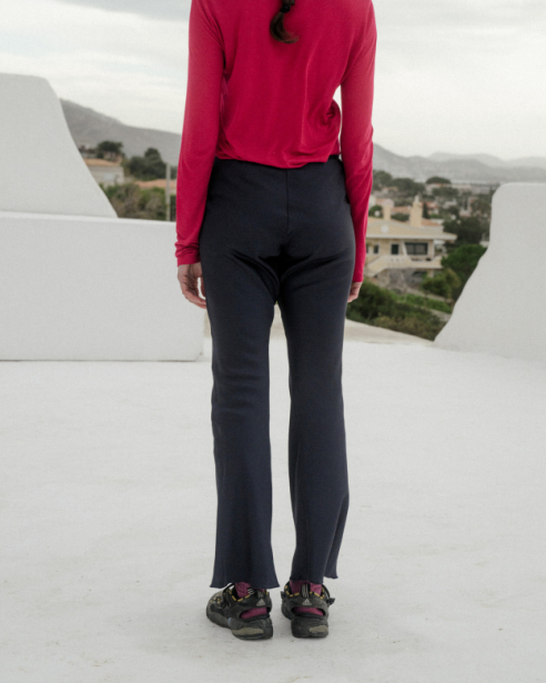 BASERANGE - Dydine pants - Ecovero Satin