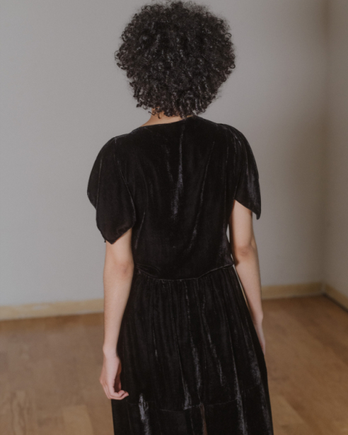 BASERANGE - Olin top - Velvet