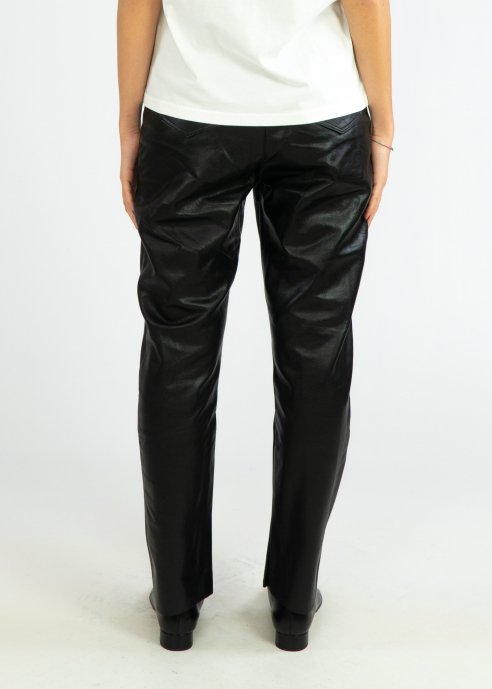 TACH - DILMA LEATHER PANT - BLACK